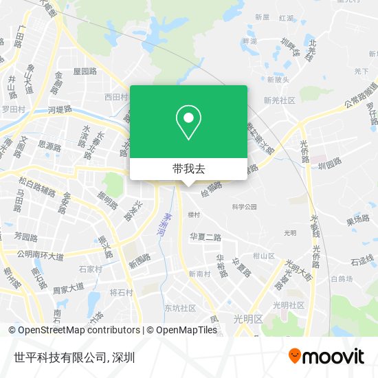世平科技有限公司地图