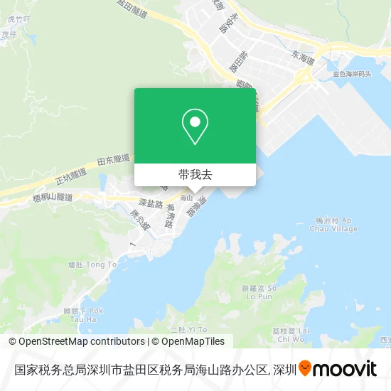 国家税务总局深圳市盐田区税务局海山路办公区地图