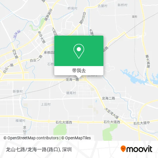 龙山七路/龙海一路(路口)地图