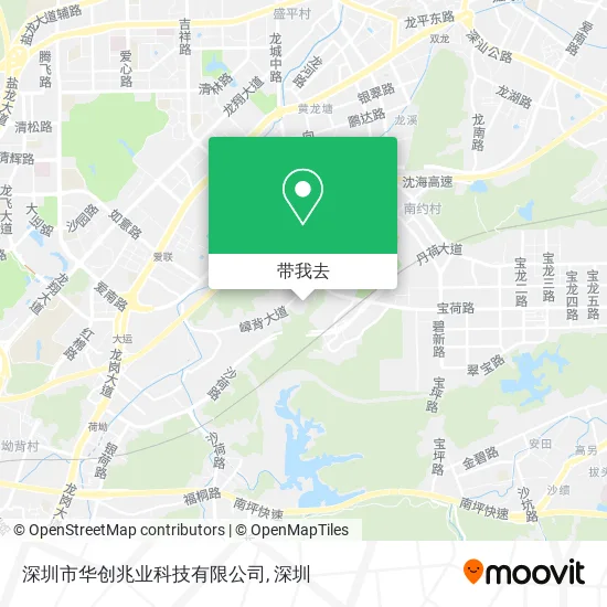 深圳市华创兆业科技有限公司地图
