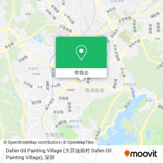 Dafen Oil Painting Village地图