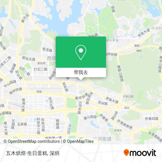 五木烘焙·生日蛋糕地图