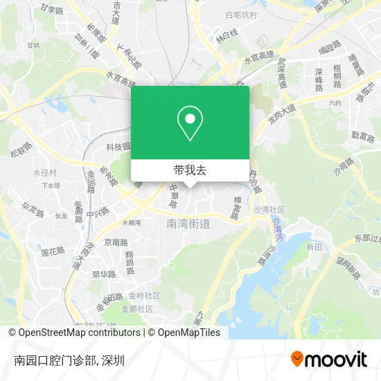 南园口腔门诊部地图