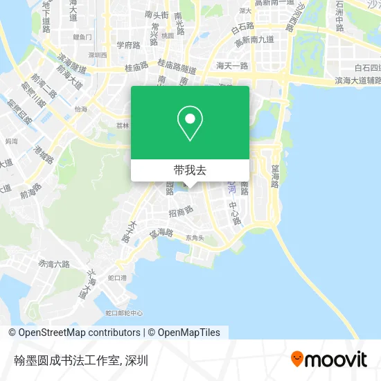 翰墨圆成书法工作室地图