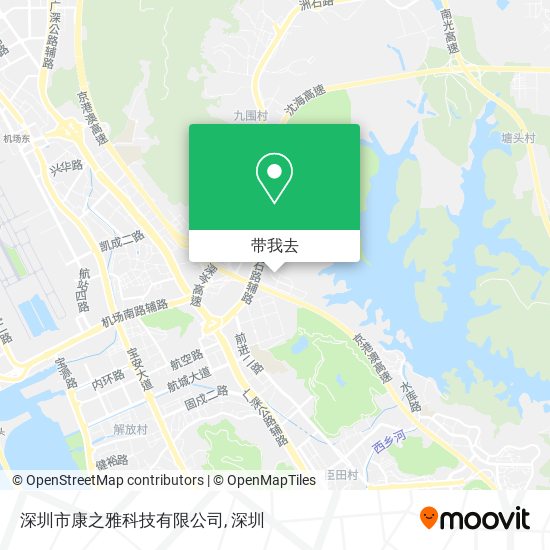 深圳市康之雅科技有限公司地图