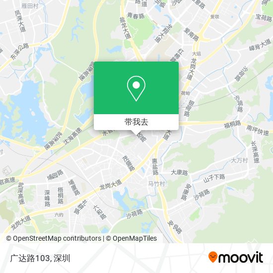 广达路103地图