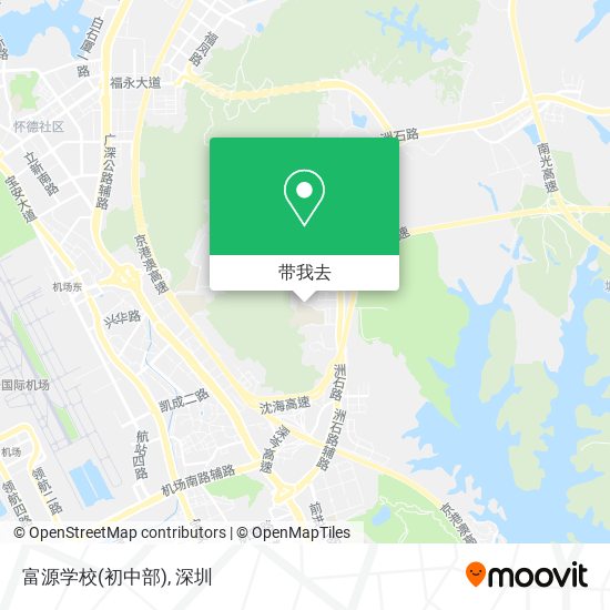 富源学校(初中部)地图