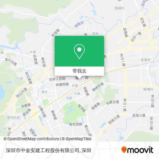 深圳市中金安建工程股份有限公司地图