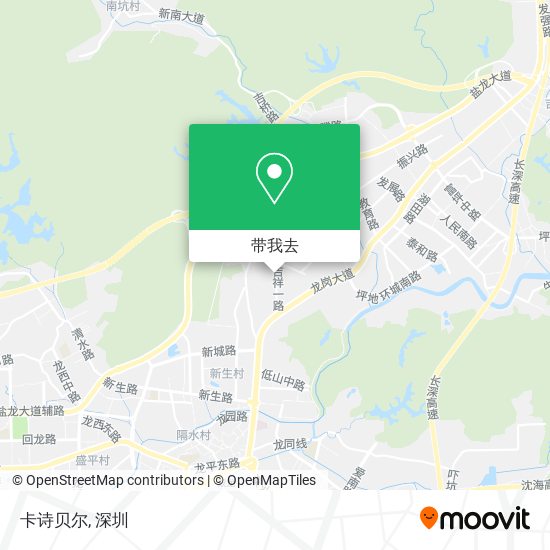 卡诗贝尔地图