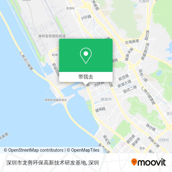 深圳市龙善环保高新技术研发基地地图