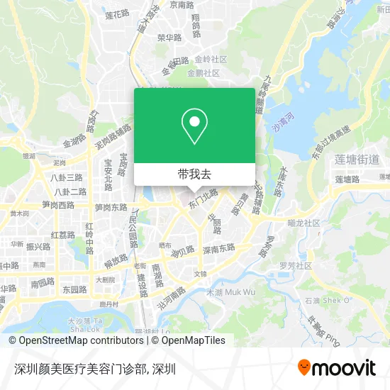 深圳颜美医疗美容门诊部地图