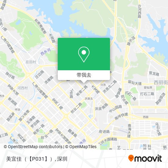 美宜佳（【P031】）地图