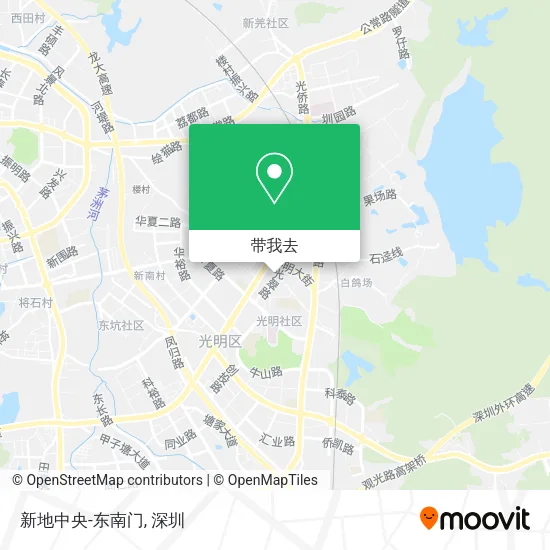 新地中央-东南门地图