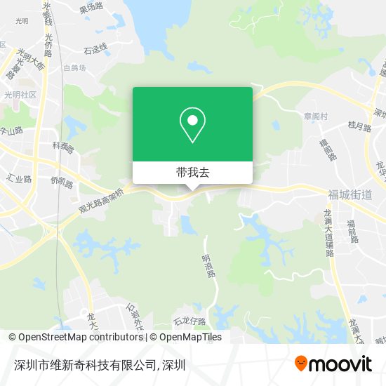 深圳市维新奇科技有限公司地图