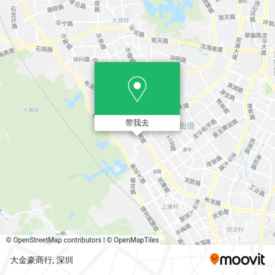 大金豪商行地图