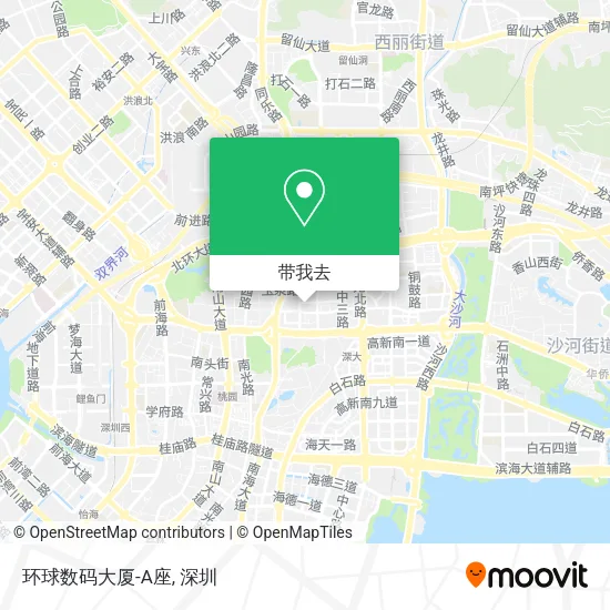 环球数码大厦-A座地图