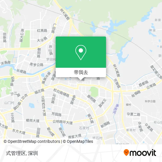 式管理区地图