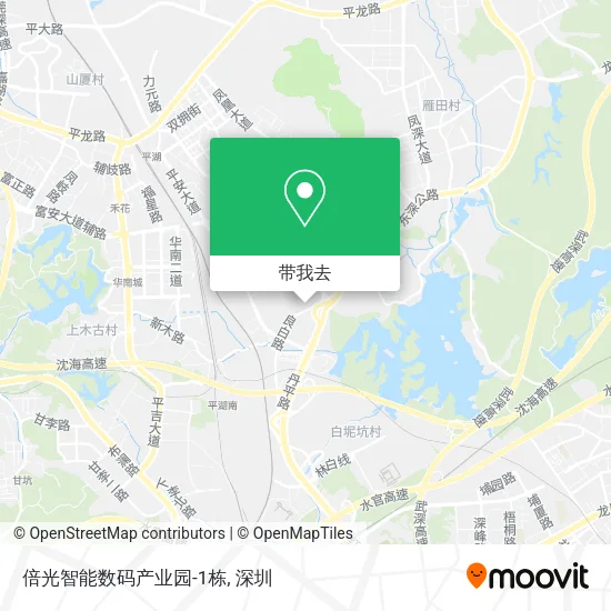 倍光智能数码产业园-1栋地图