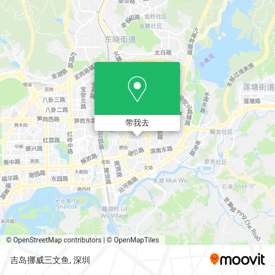 吉岛挪威三文鱼地图