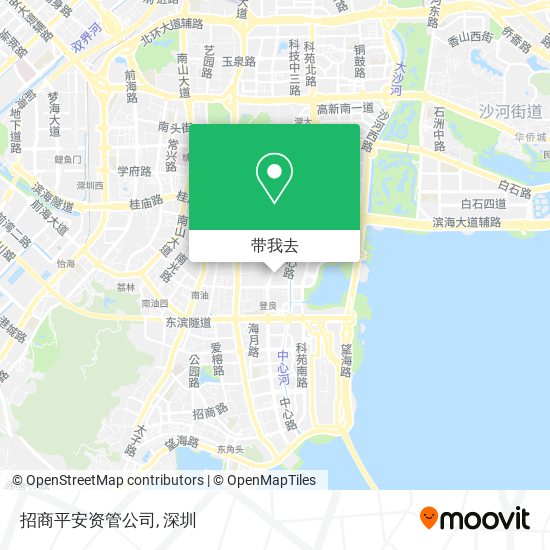 招商平安资管公司地图
