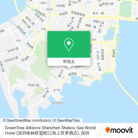 GreenTree Alliance Shenzhen Shekou Sea World Hotel (深圳格林联盟蛇口海上世界酒店)地图