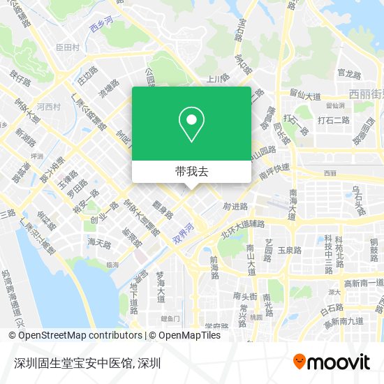 深圳固生堂宝安中医馆地图