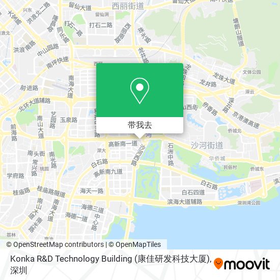 Konka R&D Technology Building (康佳研发科技大厦)地图