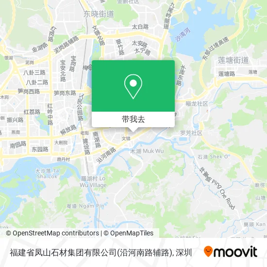 福建省凤山石材集团有限公司(沿河南路辅路)地图
