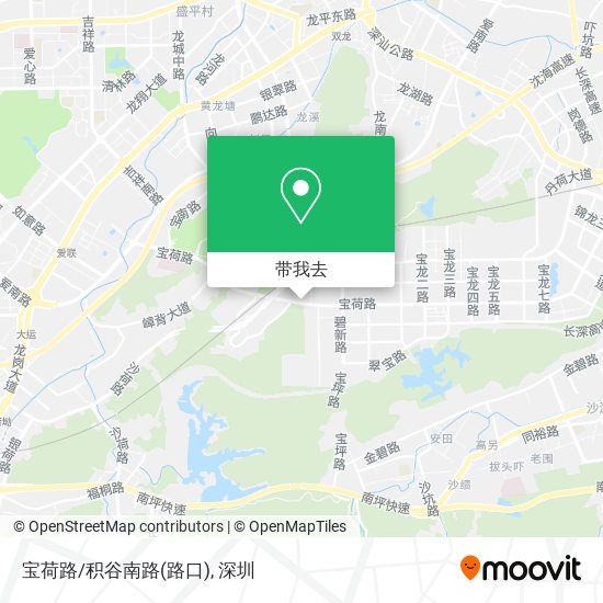 宝荷路/积谷南路(路口)地图