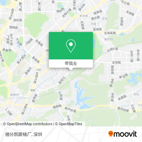 德分凯眼镜厂地图