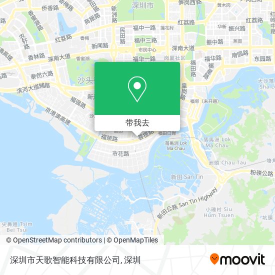 深圳市天歌智能科技有限公司地图