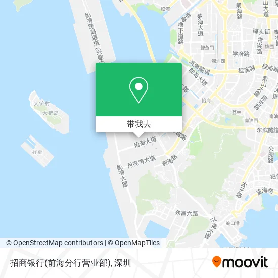 招商银行(前海分行营业部)地图
