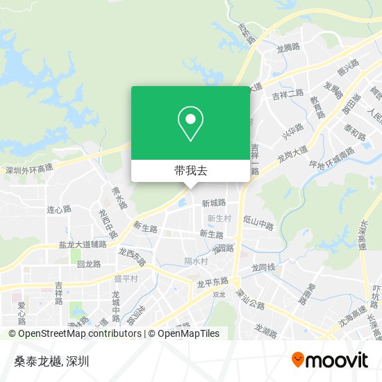 桑泰龙樾地图