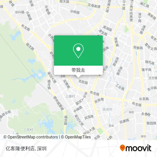 亿客隆便利店地图