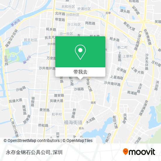 永存金钢石公具公司地图