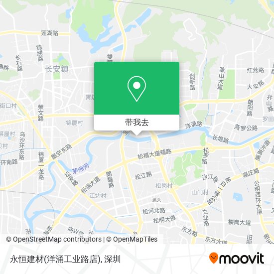 永恒建材(洋涌工业路店)地图