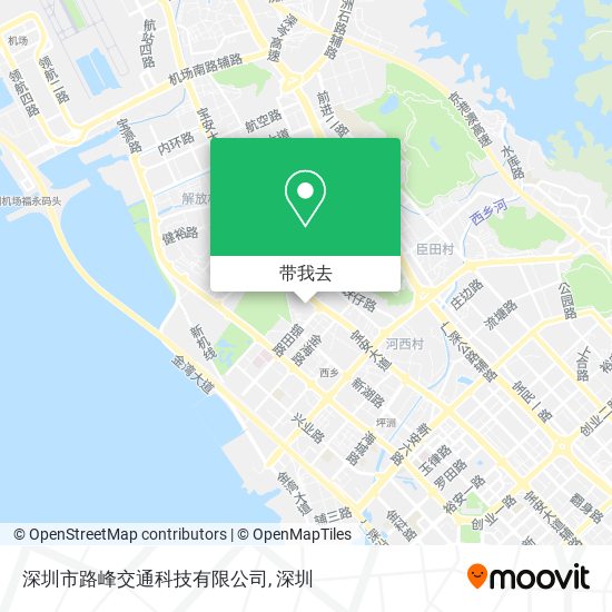 深圳市路峰交通科技有限公司地图