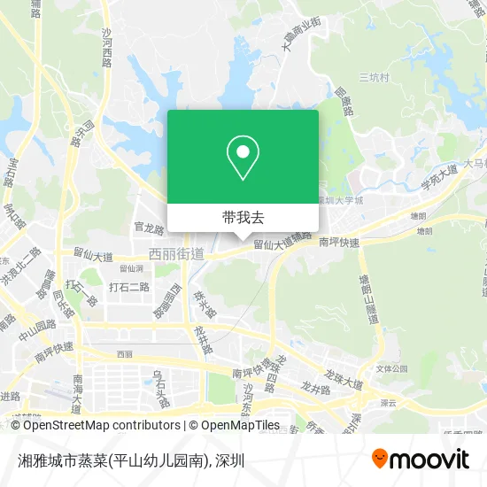 湘雅城市蒸菜(平山幼儿园南)地图