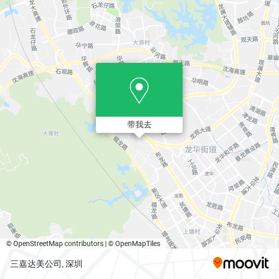 三嘉达美公司地图