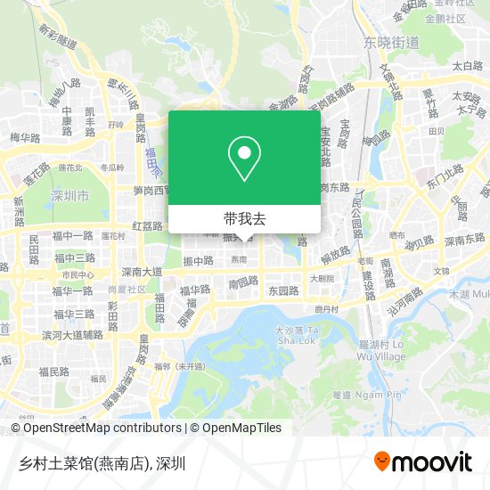 乡村土菜馆(燕南店)地图