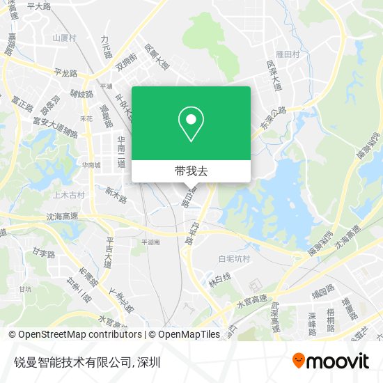 锐曼智能技术有限公司地图