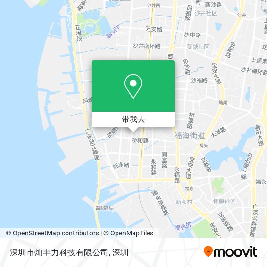 深圳市灿丰力科技有限公司地图