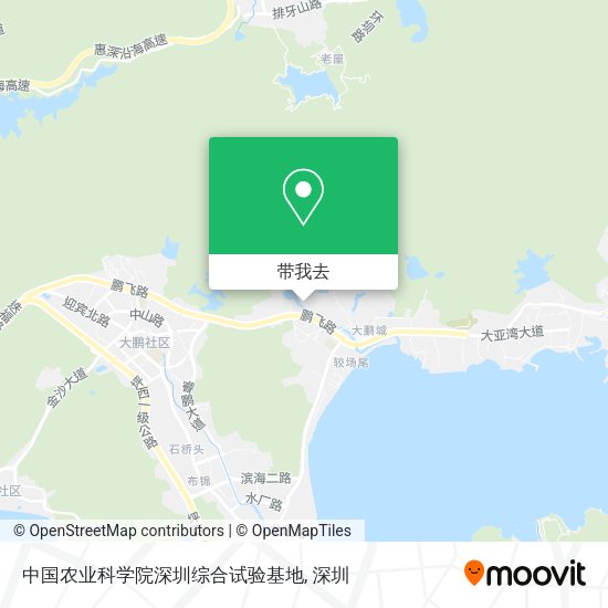 中国农业科学院深圳综合试验基地地图