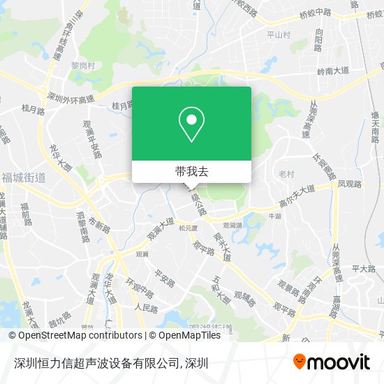 深圳恒力信超声波设备有限公司地图