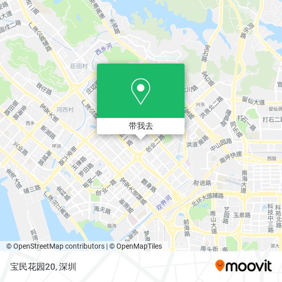 宝民花园20地图