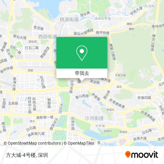 方大城-4号楼地图