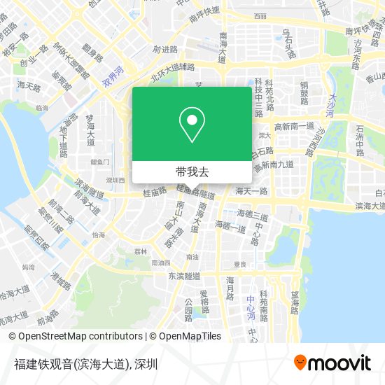 福建铁观音(滨海大道)地图