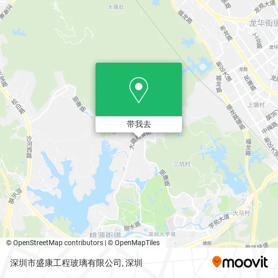 深圳市盛康工程玻璃有限公司地图
