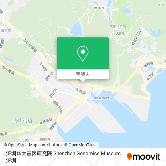 深圳华大基因研究院 Shenzhen Genomics Museum地图