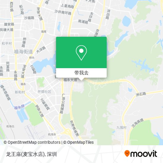 龙王庙(麦宝水店)地图